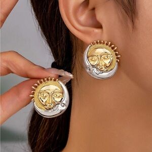 Haute Celestial Sun & Moon Earrings